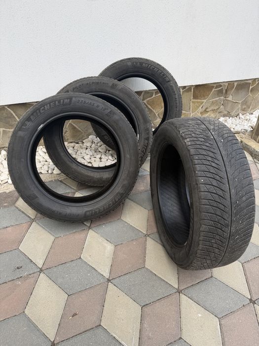 SET CAUCIUCURI IARNA MICHELIN pilot alpin 5 235/55/19
