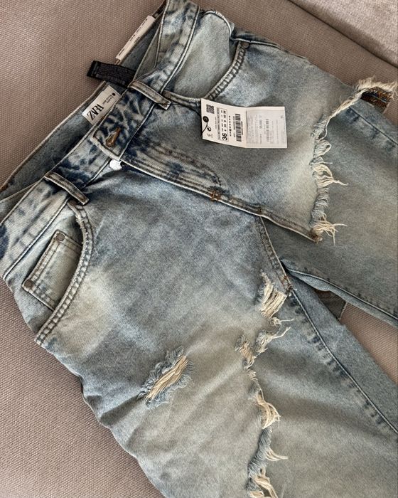 Новые джинсы ZARA с биркой