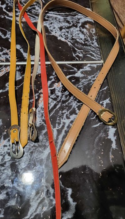 Продавам 10 кожени колана и каиши за колан