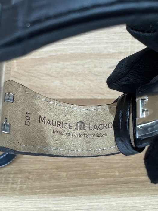 Новое поступление на кожаном ремне Maurice Lacroix Chronograph (кварц)