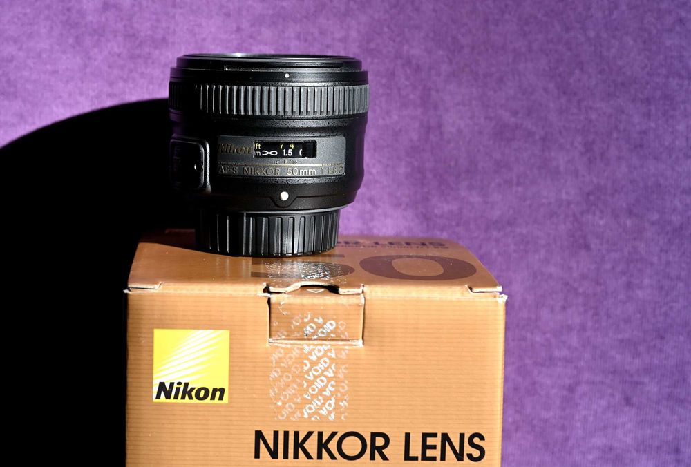 Obiectiv Nikon 50mm 1.8 G ca nou