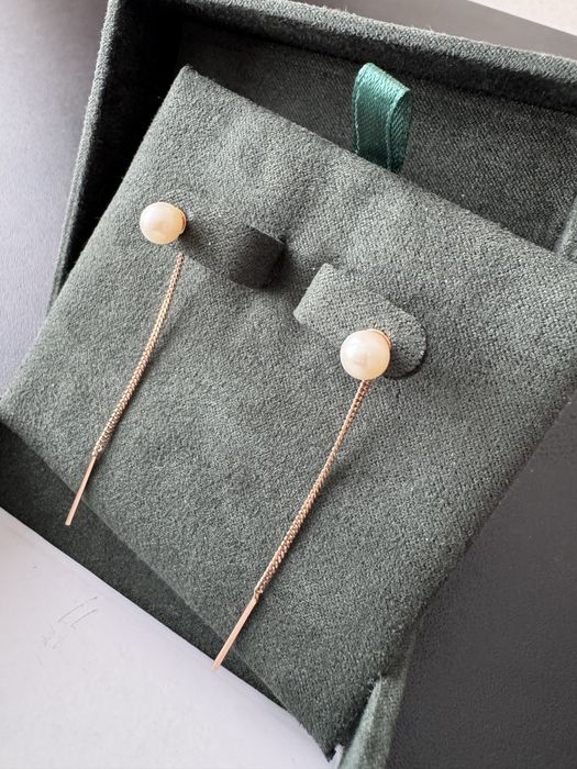 Серьги протяжки 585