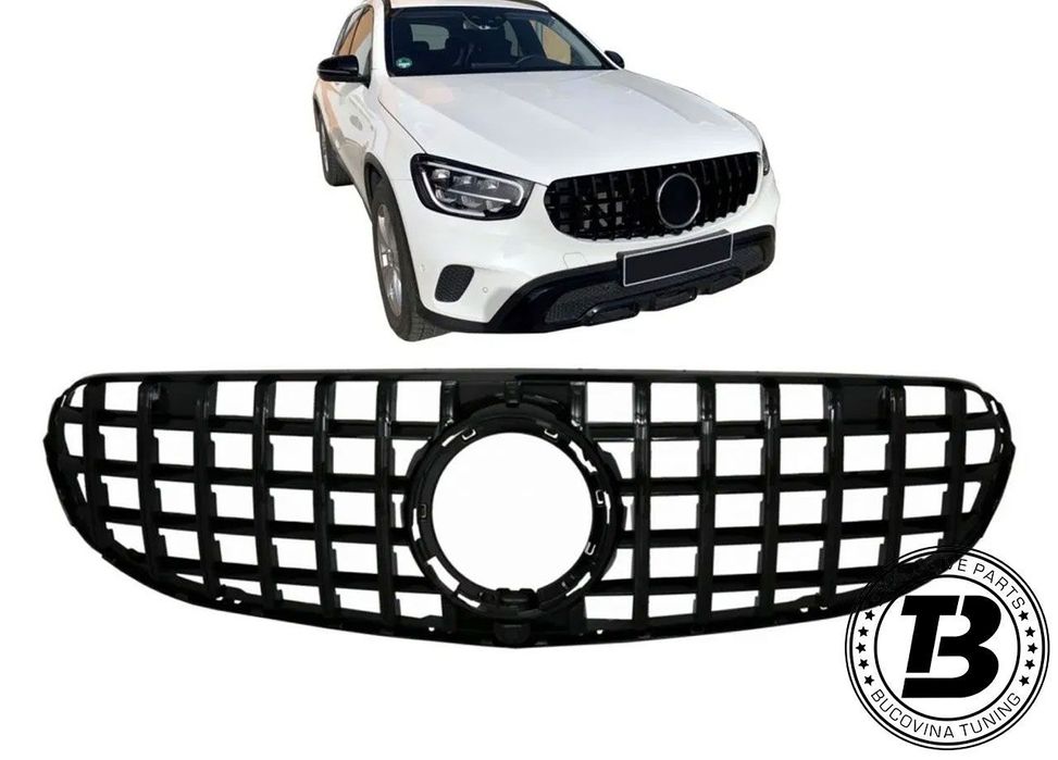 Grila compatibila cu Mercedes GLC X253 C253 Facelift GT-R Design