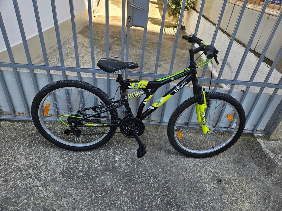 Велосипед 24 цола B'TWIN-шест месеца гаранция