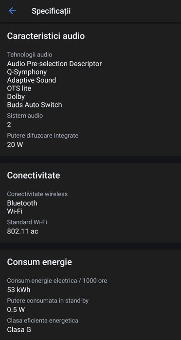 Televizor Smart TV Samsung 43DU7172 - NOU SIGILAT