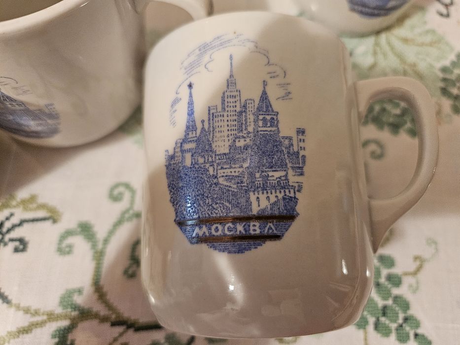 Кружки для чая, 4шт. Вербилки, СССР