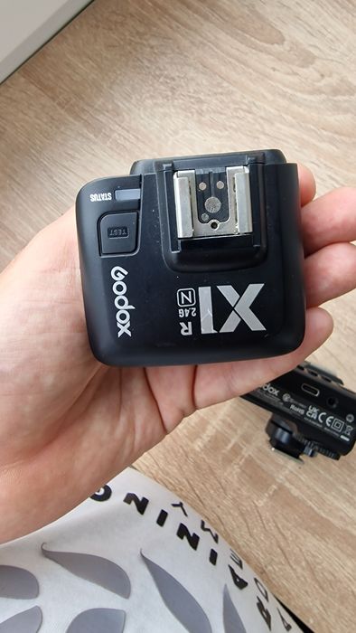 Trigger/declansator Godox X2T-N pentru Nikon si reciver Godox 1xN