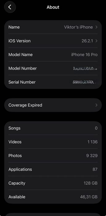 Iphone 16 Pro 128 GB
