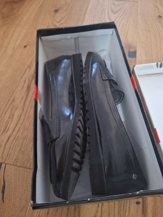 Pantofi Loafers negri 37