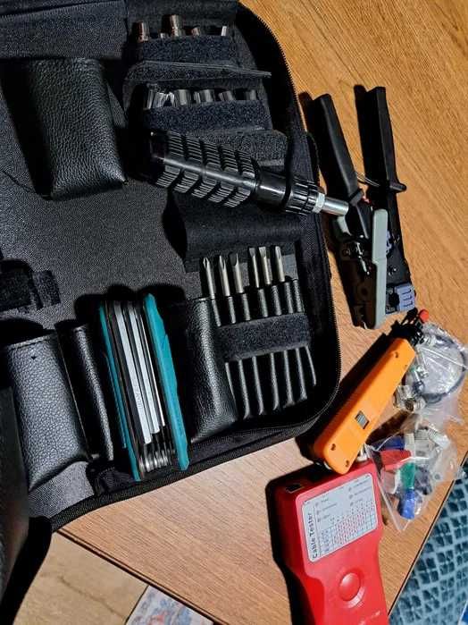 Trusa completa pentru depanare cablu TV sau net