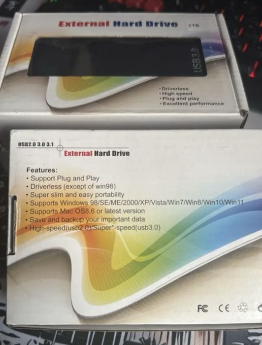 Внешний жесткий диск 1Tb