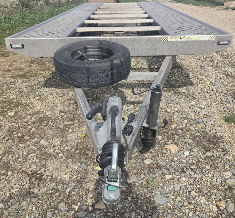 Trailer dublu full aluminiu 640kg