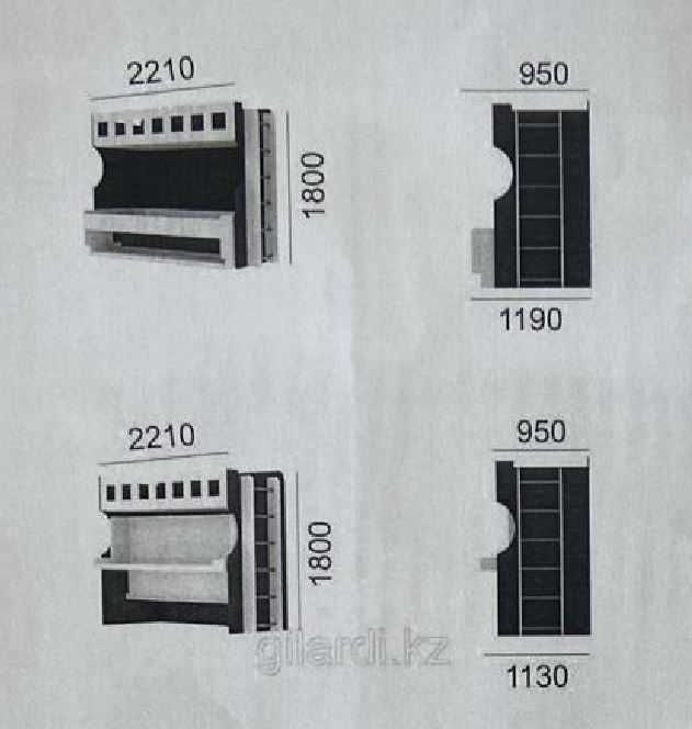 Стол-двухъярусная кровать - трансформер
