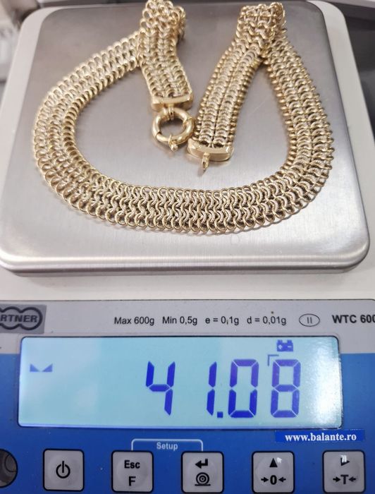 Colier din aur de 14K – 41,08 g