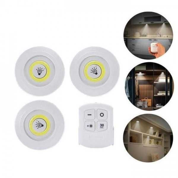 Безжични LED светодиодни лампи с дистанционно управление