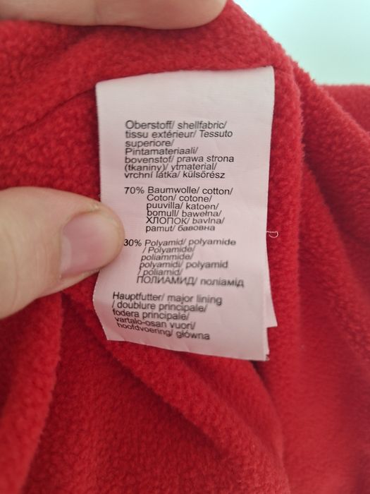 Geaca bumbac, interior fleece, mărimea L