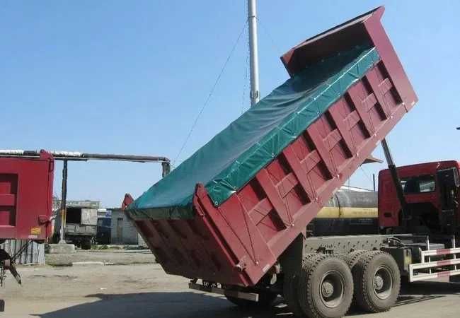 Брезент для авто, грузовых автомобилей с петлями под заказ