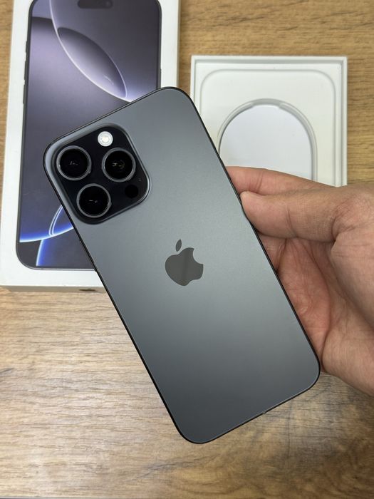  iPhone 16pro max 5G 256gb QN/A black titanium