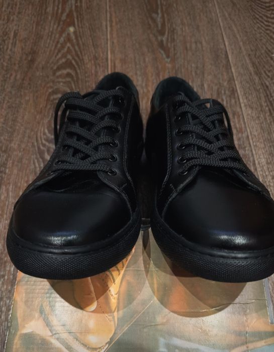 Натуральная кожа!Оригинал!Брендовые кеды-ботинки "Alessio Nesca"!