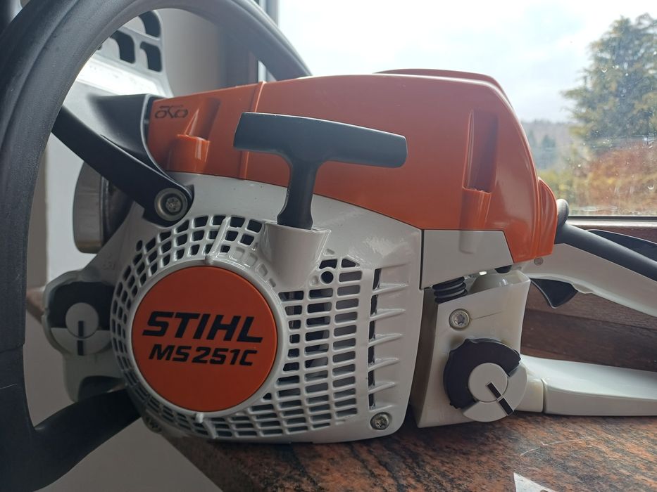Husqvarna 455 si Stihl ms 251 C-BE