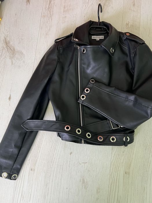 Дамско яке еко кожа