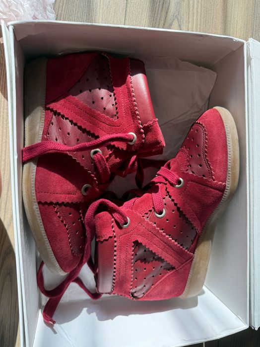 Оригинальные Isabel Marant bobby scarlet  (37 размер)