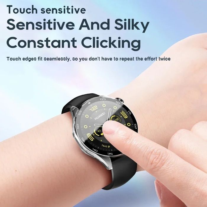 Huawei Watch GT5 / GT5 Pro 46 / Твърд удароустойчив кейс с протектор
