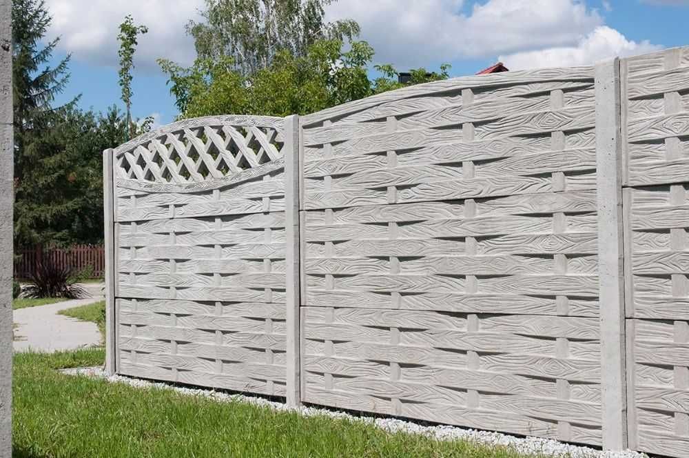 Gard plăci beton Sego Bacău - Prefabricate durabile