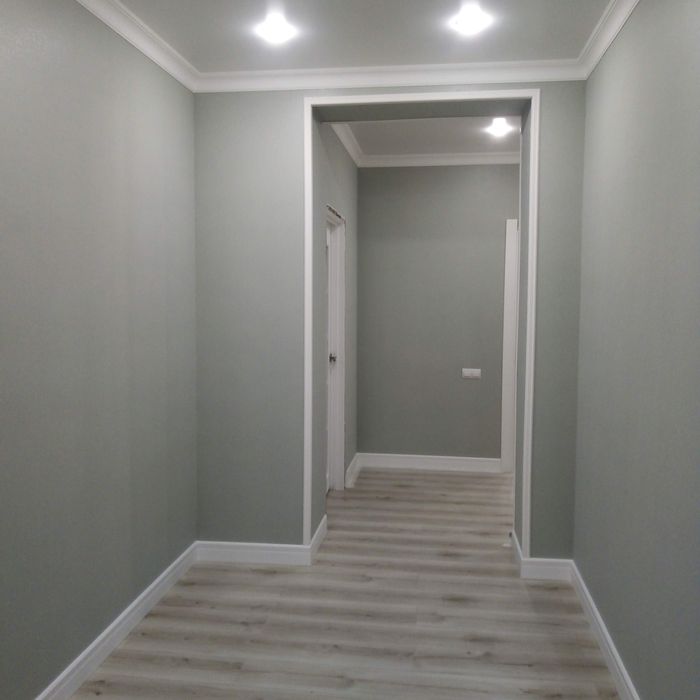 Поклейка обой, галтель