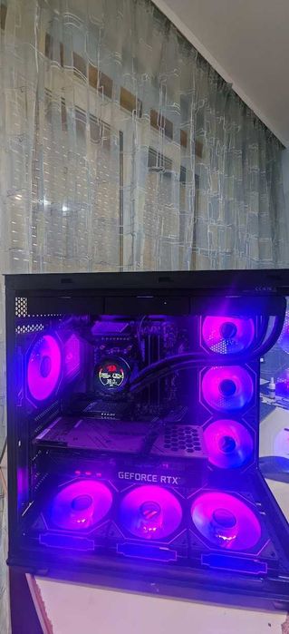 Мощен Геймърски Компютър Ryzen 5 7500X3D/32Gb DDR5/1Tb/RTX 3080/WIFI & BT/Гаранция