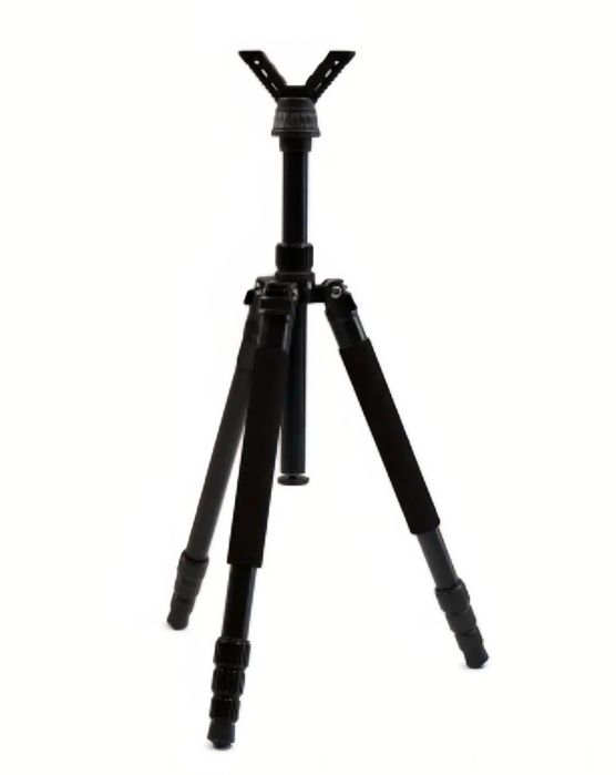 Алуминиев трипод Huntpal | 158 см | до 6 кг | Черен / Зелен

Описание: