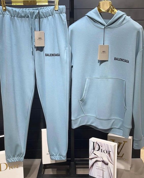 ig:D1AFACTOR Trening Balenciaga Black Blue In Stoc (S M L XL XXL)