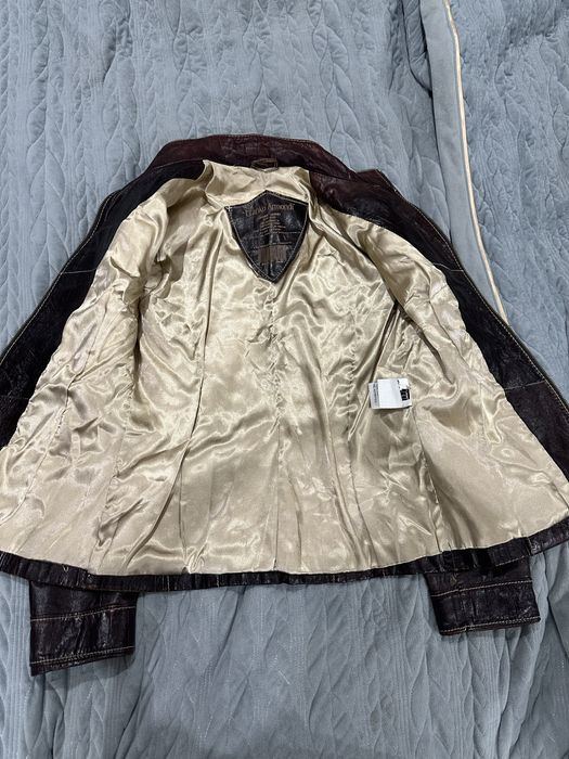 Куртка кожанная винтаж