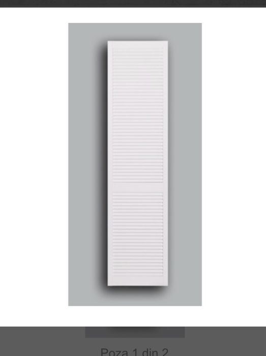Usa noua in folie Hornbach pin alb 201,3x59,4 cm