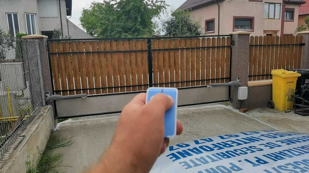 Automatizare poarta batanta culisanta sina motoare montaj Negresti