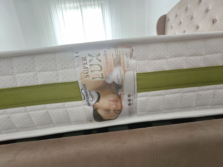 Pat dormitor KING SIZE cu saltea inclusa