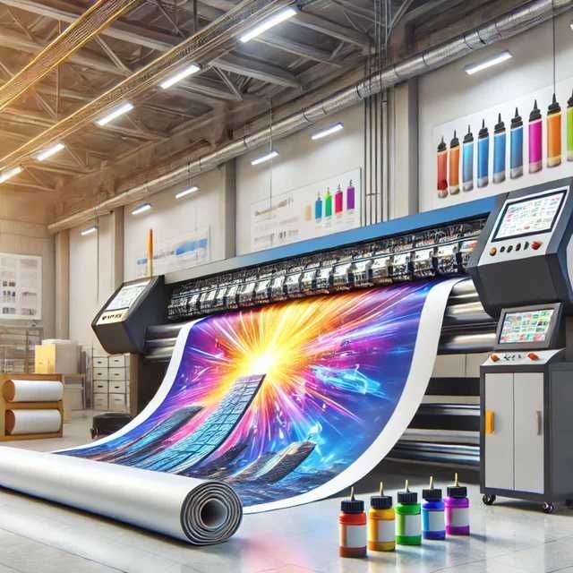 Печать на баннере и оракале