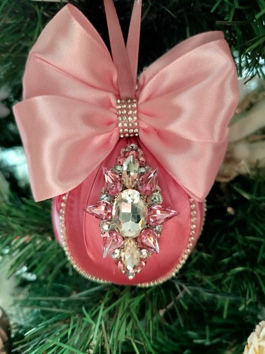 Ёлочные украшения ручной работы