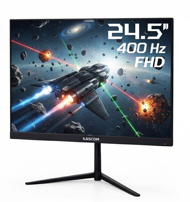 Монитор 300гц 24’5 диагональ 65к белый черный есть