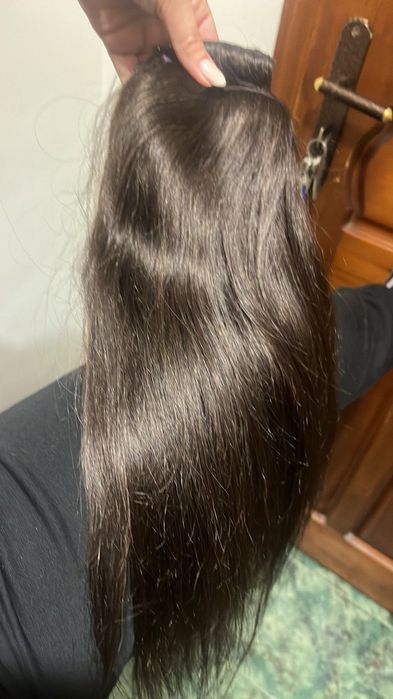 Нова естествена индийска коса !100 гр 130 лв