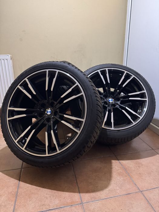 Jante BMW M5 F90 706M 20" + Hankook iarnă, ca noi, doar 3.000 km