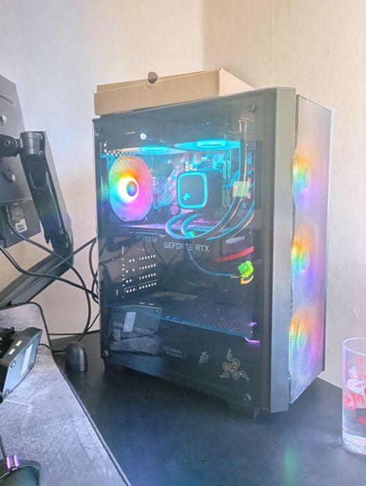 Геймърски Компютър -GeForece 3060-12GB, Ram 32GB, Ryzen 7-16 ядра, SSD