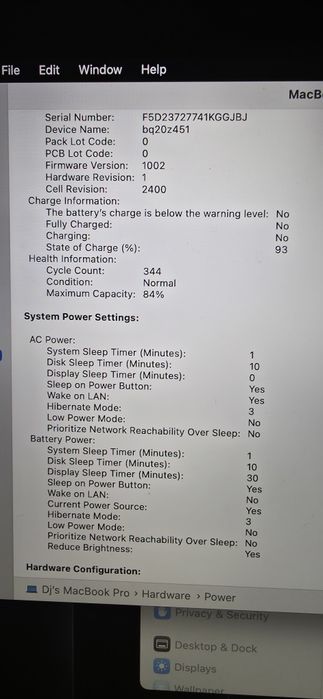 Macbook pro m2, full box