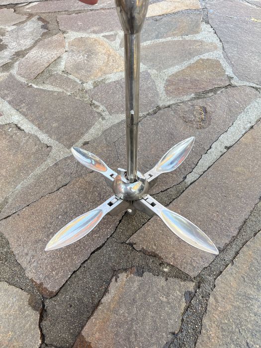 Якорь складной 5 кг для лодки / ПВХ / гидроцикла (якорь-кошка)