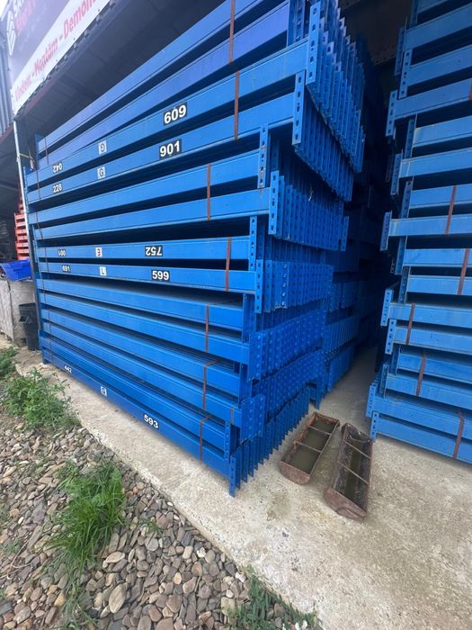 Vand rafturi metalice profesionale reglabile pentru euro paleti