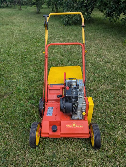 Scarificator iarba Wolf Garden motor Kawasaki
