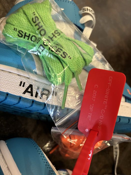 Jordan 1 Retro High Off White University Blue