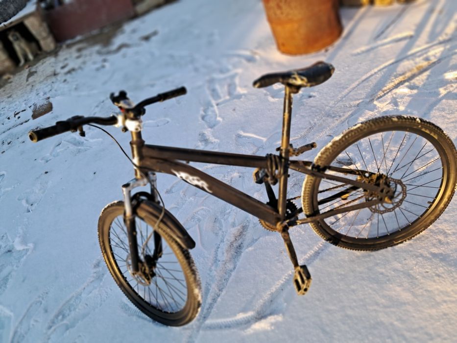 Велосипед черный