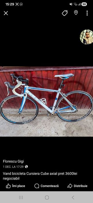 Bicicleta CUBE AXIAL