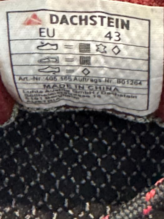 Туристически обувки DACHSTEIN GORE-TEX .Номер 43